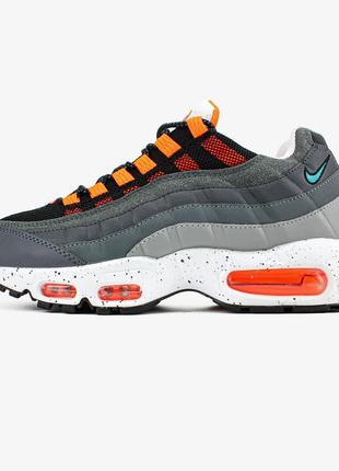 👟 кросівки   💎kim jones x nike air max 95 “total orange”       / наложка bs👟