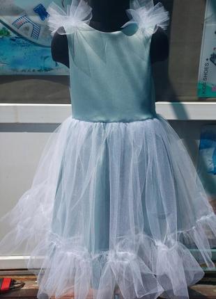 Новое детское платье. размер пог 32 см. длинная 68 см