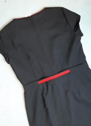🌿1+1=3 крутое серое приталенное шерстяное платье 44% шерсть keit paris, размер 48 - 504 фото