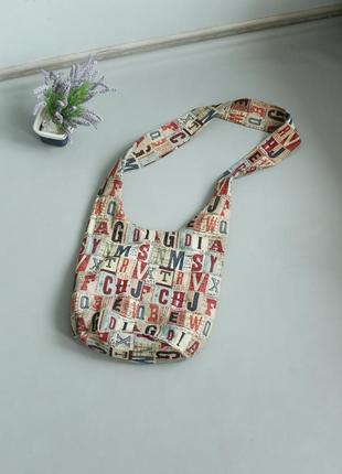 Шопер на блискавці жіночий сумка різнокольорова для покупок повсякденна прогулянок авангард avant garde еко сумка мішок