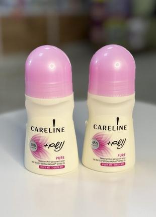 Дезодорант careline роликовый израиль pure pink, 75 мл