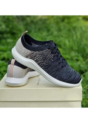 Текстильні стрейчеві кросівки панчохи clarks nova glint 39-39,5 розмір