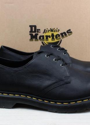 Кожаные мужские туфли dr. martens 1461 оригинал, размер 45.5 - 46