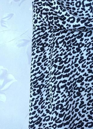Платье платье сарафан леопардовый принт на запах3 фото