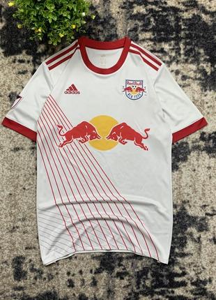 Футбольная футболка adidas red bull new york