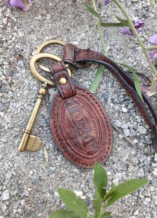 Ключик🗝 брелок латунь большой 100% натуральная кожа медальон подвеска для сумки ключей латунный ключ винтаж7 фото