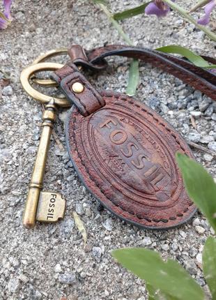 Ключик🗝 брелок латунь большой 100% натуральная кожа медальон подвеска для сумки ключей латунный ключ винтаж6 фото
