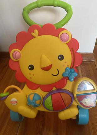 Ходунки - штовхач fisher-price