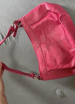 Винтажные розовая сумка мини