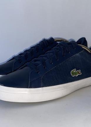 Кеды кроссовки lacoste 40 (25,5 см) оригинал унисекс