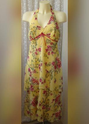 Сукня літня яскрава сарафан максі kaleidoscope р.46-48 62332 фото