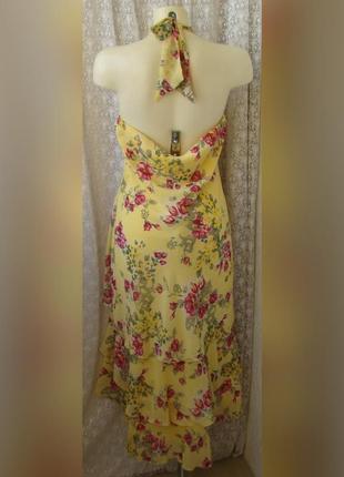 Сукня літня яскрава сарафан максі kaleidoscope р.46-48 62333 фото