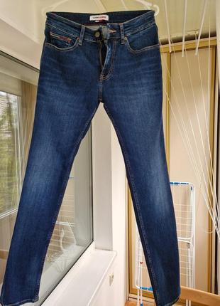 Джинсы tommy jeans синие1 фото