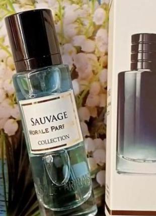 Парфюмированная вода для мужчин morale parfums sauvage версия dior sauvage 30 мл