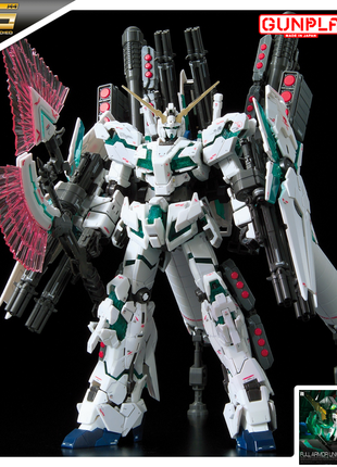 Full armor unicorn gundam rg 1/144 (bandai) сборная модель, гандам аниме