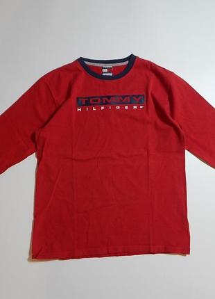 Футболка лонгслів vintage tommy hilfiger long sleeve tee