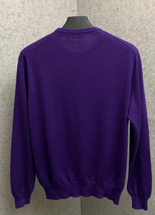 Фиолетовый свитер от бренда polo ralph lauren4 фото
