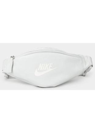 Сумка на пояс nike nk heritage s waistpack 3l сірий уні 28x8x13 см