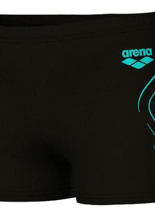 Плавки arena reflecting swim short чорний діт 164 см