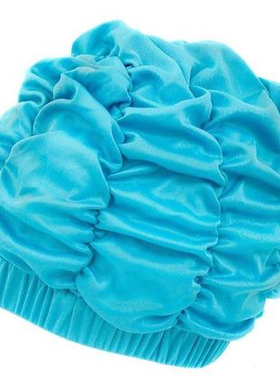 Шапка для плавання aqua speed ​​shower cap 5744 бірюзовий жін osfm