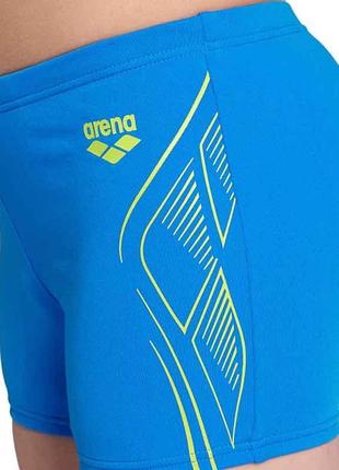 Плавки arena reflecting swim short блакитний діт 140 см