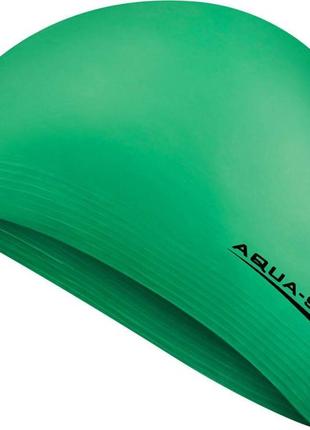 Шапка для плавання aqua speed ​​soft latex 5730 зелений уні osfm