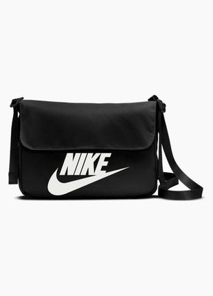 Сумка крос-боді nike w nsw futura 365 crossbody чорний жін 22х16х6см