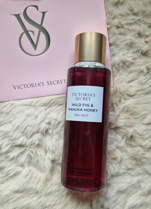 Парфумований спрей міст victoria's victorias victoria secret wild fig and manuka honey