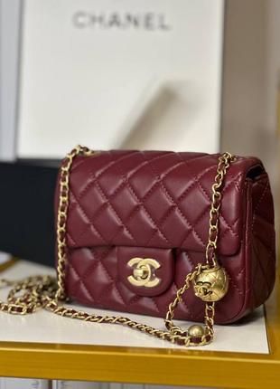 Сумка в стиле chanel mini 17 cm