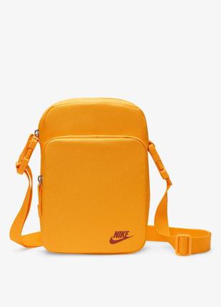 Сумка на плече nike nk heritage crossbody жовтий уні 23х15х7,5