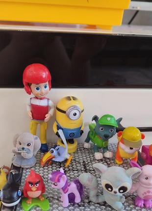 Іграшки маленькі з макдональдсу, будинку іграшок, кіндер2 фото
