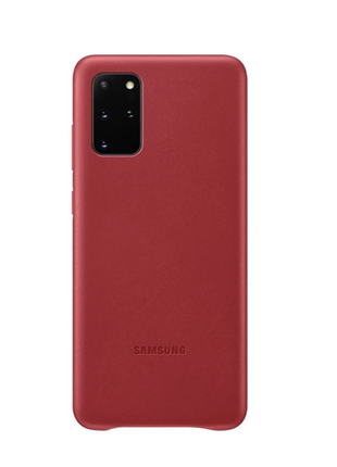 Чохол кожаний для samsung s20+ g985 leather cover red (ef-vg985lregru) samsung