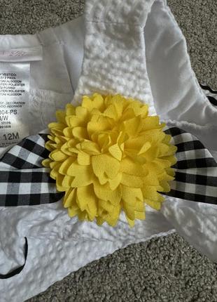 Сукня на дівчинку 6-9-12 міс4 фото