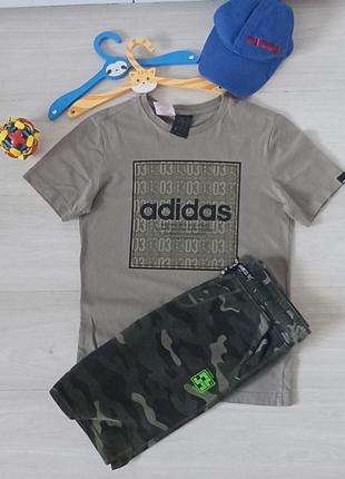 Футболка adidas  и шорты  на мальчика