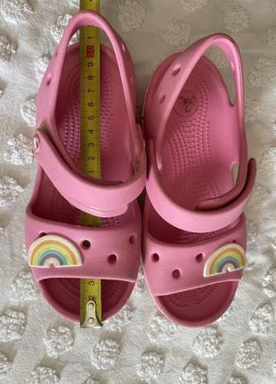 Crocs балетки j1, 19см по стельці