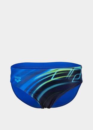 Плавки-сліпи для хлопців arena shading jr swim briefs голубий діт 128см