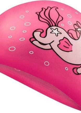 Шапка для плавання aqua speed ​​kiddie unicorn 6880 рожевий діт osfm