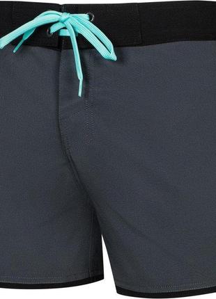 Плавки-шорти для чоловіків aqua speed ​​axel 7188 темно-сірий, чорний чол 46-48 (l)