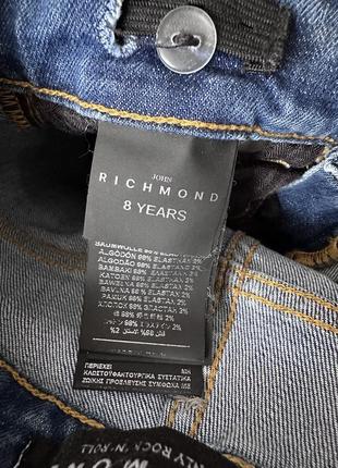 Richmond детские джинсы. оригинал! новые! 8 лет.3 фото