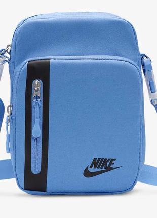 Сумка на плече nike nk elmntl prm crssbdy 4l блакитний уні 27х16,5х7 см