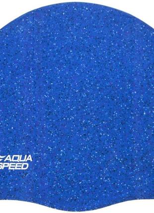 Шапка для плавання aqua speed reco 9787 синій уні osfm