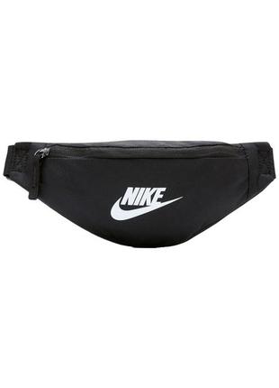 Сумка на пояс nike nk heritage s waistpack 3l чорний уні 28 x 7,5 x 12,5 см