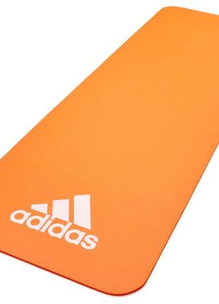 Килимок для фітнесу adidas fitness mat помаранчевий уні 173 x 61 x 0.7 см