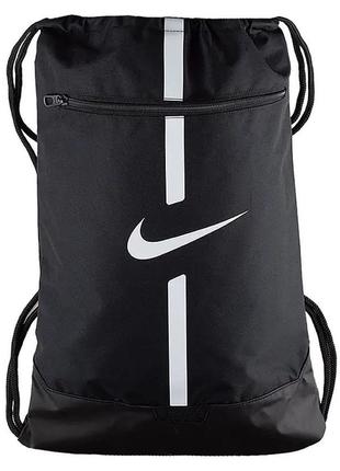 Рюкзак nike nk acdmy gmsk 18l чорний, білий уні 51x36x5 см