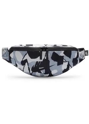 Сумка на пояс nike nk heritage waistpack -  ctgry білий, чорний, сірий уні 41 х 10 х 15 см