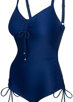Купальник закритий для жінок aqua speed alexa 9725 темно-синій жін 42