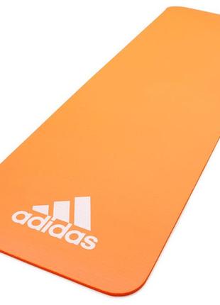 Килимок для фітнесу adidas fitness mat помаранчевий уні 183 х 61 х 1 см