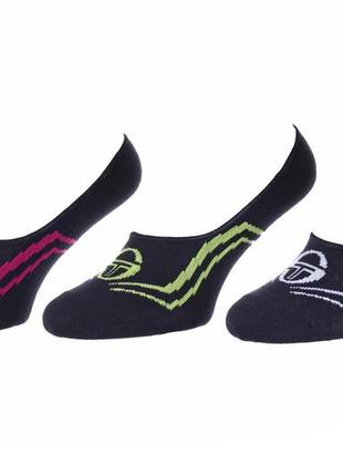 Шкарпетки sergio tacchini 3-pack чорний жін 36-41