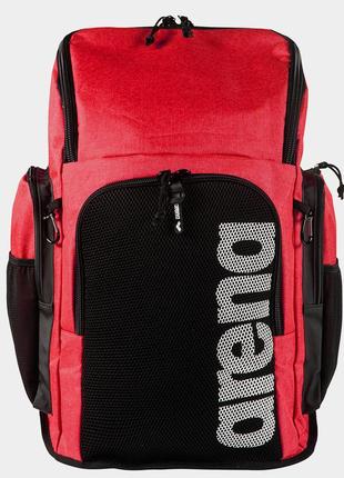 Рюкзак arena team backpack 45 45l червоний, чорний уні 52x35x27 см