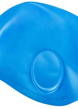 Шапка для плавання aqua speed ear cap volume 60469 блакитний уні osfm